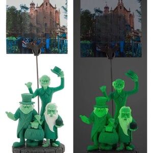 Disney Haunted Mansion Hitchhiking Ghosts Glow Photo Holder Disney Collectible